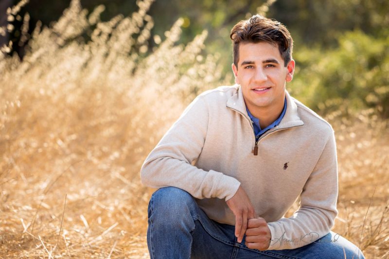 hisgh school Senior Portrait of boy