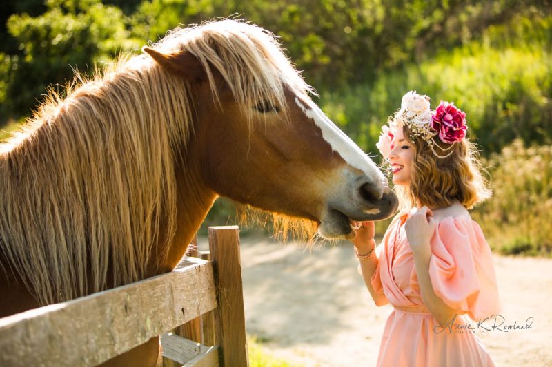 High school senior portrait