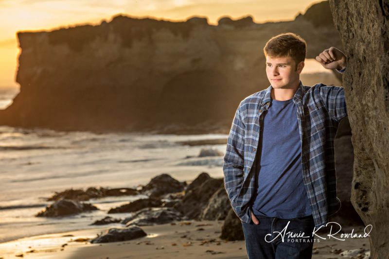 High school senior portrait