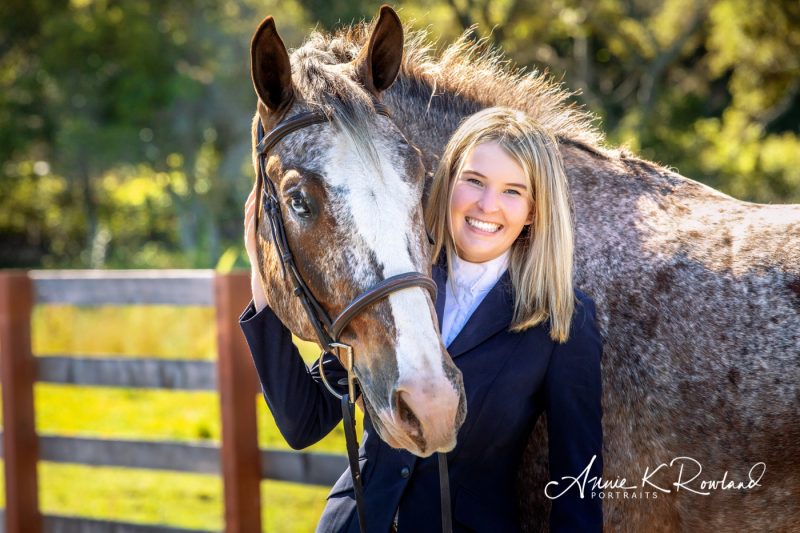 High school senior portrait