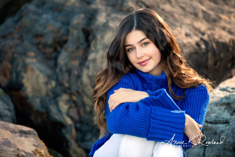 High school senior portrait