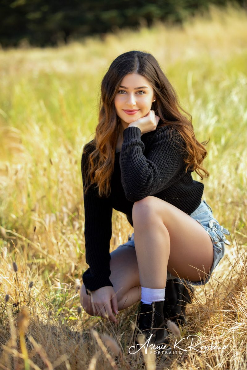 High school senior portrait