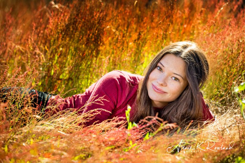 High school senior portrait