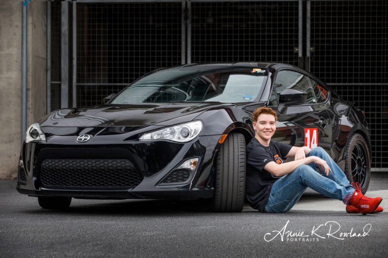 HIgh school senior portrait