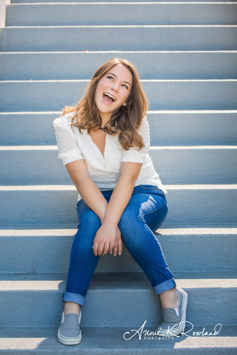 High school senior portrait