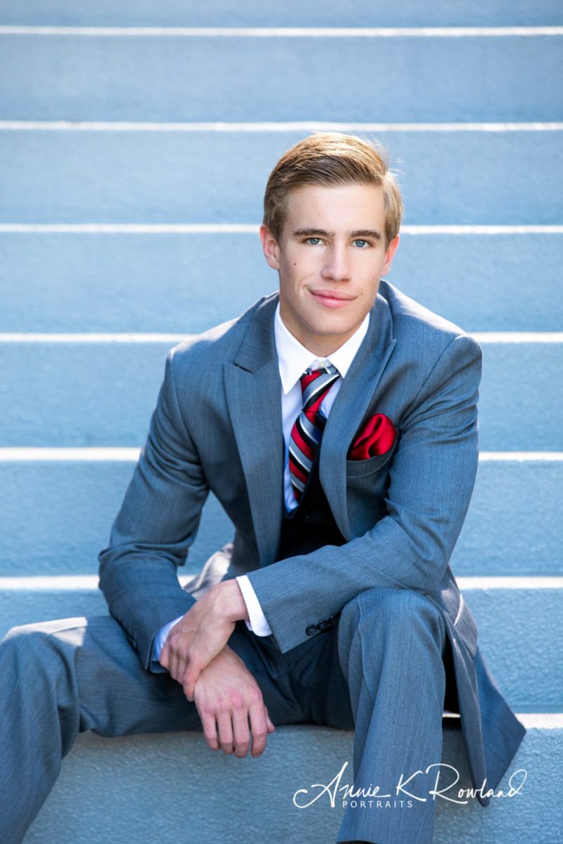 High school senior portrait