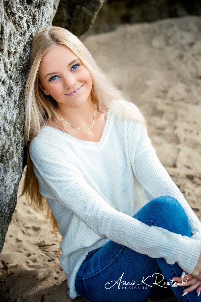 High school senior portrait