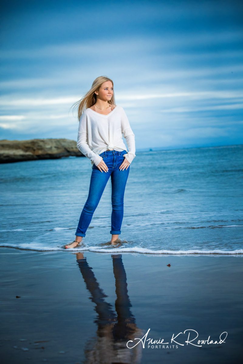High school senior portrait