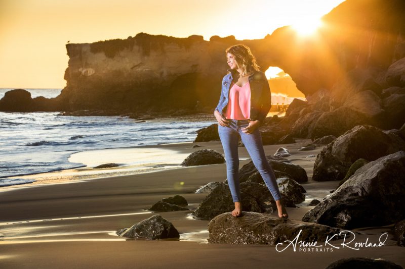 High school senior portrait