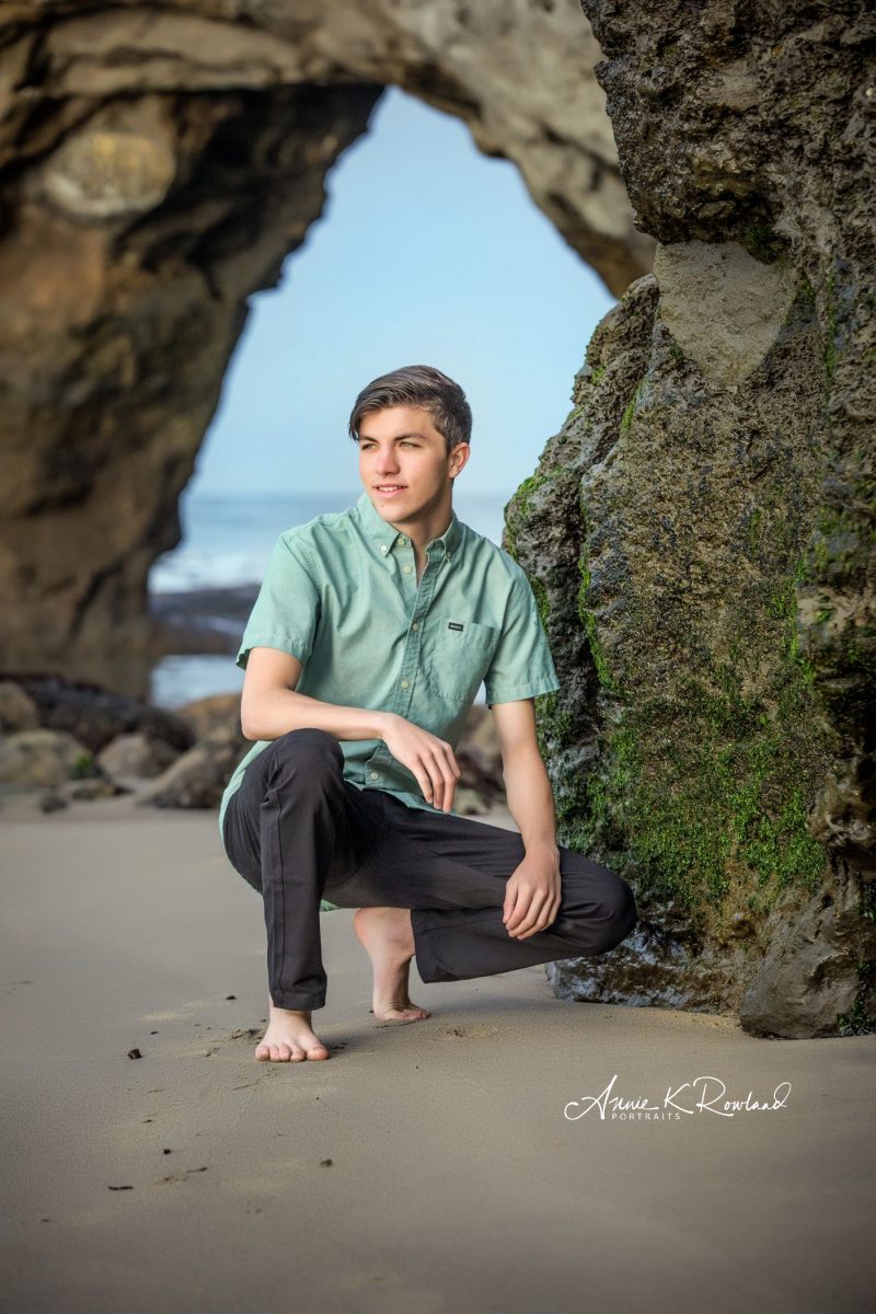 Senior portraits in santa cruz
